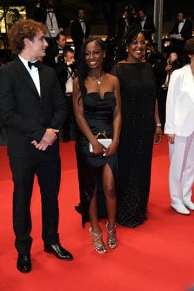 76th Cannes Film Festival 2023, Red carpet film Le Retour . Pictured: Esther Gohourou  Copyright: xAlbertoxTerenghi PoolxPhotoxEvenx xPoolxPhotoxEventsx01x IPA_IPA38008094