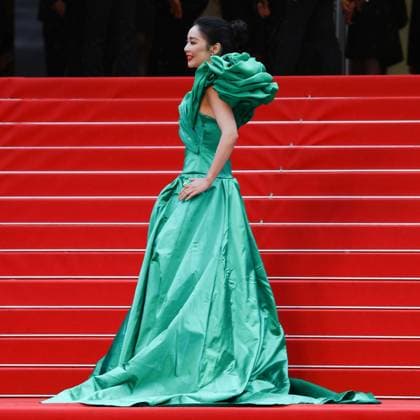 May 17, 2023, Cannes, Cote d Azur, France: A guest attends the screening of Kaibutsu during the 76th Annual Cannes Film Festival at Palais des Festivals on May 17, 2023 in Cannes, France Cannes France - ZUMAc179 20230517_zep_c179_119 Copyright: xMickaelxChavetx