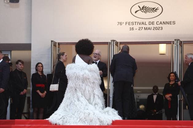 May 17, 2023, Cannes, Cote d Azur, France: VIOLA DAVIS attends the screening of Kaibutsu during the 76th Annual Cannes Film Festival at Palais des Festivals on May 17, 2023 in Cannes, France Cannes France - ZUMAc179 20230517_zep_c179_133 Copyright: xMickaelxChavetx