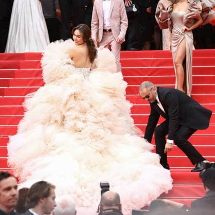 May 17, 2023, Cannes, Cote d Azur, France: ARAYA HARGATE attends the screening of Kaibutsu during the 76th Annual Cannes Film Festival at Palais des Festivals on May 17, 2023 in Cannes, France Cannes France - ZUMAc179 20230517_zep_c179_183 Copyright: xMickaelxChavetx