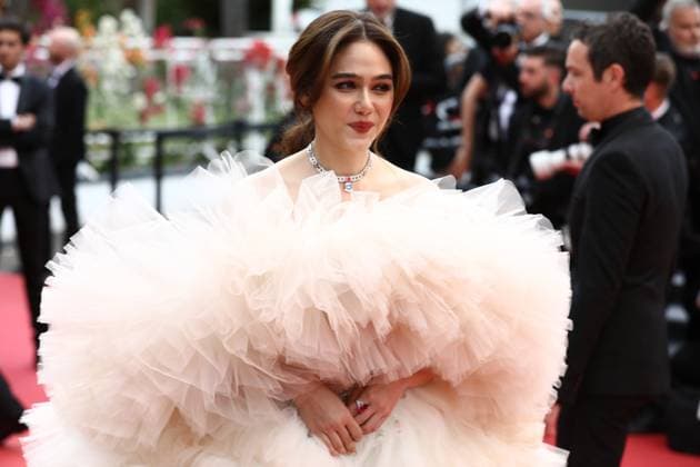 May 17, 2023, Cannes, Cote d Azur, France: ARAYA HARGATE attends the screening of Kaibutsu during the 76th Annual Cannes Film Festival at Palais des Festivals on May 17, 2023 in Cannes, France Cannes France - ZUMAc179 20230517_zep_c179_184 Copyright: xMickaelxChavetx