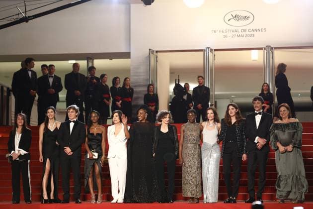 May 17, 2023, Cannes, Cote d Azur, France: XXX attends the screening of Homecoming during the 76th Annual Cannes Film Festival at Palais des Festivals on May 17, 2023 in Cannes, France Cannes France - ZUMAc179 20230517_zep_c179_189 Copyright: xMickaelxChavetx