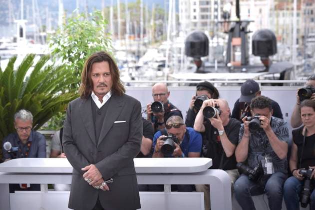 Entertainment Bilder des Tages Johnny Depp attends the Jeanne du Barry photocall at the 76th annual Cannes film festival at Palais des Festivals on Wednesday, May 17, 2023 in Cannes, France.  CAN20230517230 RoccoxSpaziani