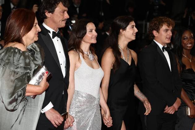 May 17, 2023, Cannes, Cote d Azur, France: Homecoming cast and crew with CEDRIC APPIETTO, VIRGINIE LEDOYEN, SUZY BEMBA, LOMANE DE DIETRICH and CATHERINE CORSINI attend the screening of Homecoming during the 76th Annual Cannes Film Festival at Palais des Festivals on May 17, 2023 in Cannes, France Cannes France - ZUMAc179 20230517_zep_c179_191 Copyright: xMickaelxChavetx