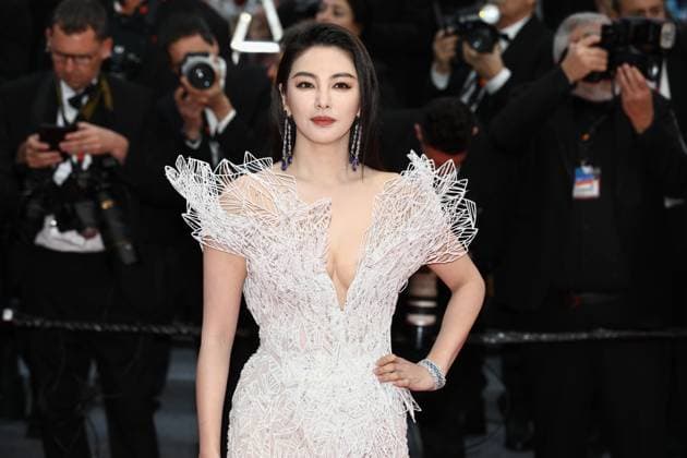 May 17, 2023, Cannes, Cote d Azur, France: ZHANG YUQI attends the screening of Kaibutsu during the 76th Annual Cannes Film Festival at Palais des Festivals on May 17, 2023 in Cannes, France Cannes France - ZUMAc179 20230517_zep_c179_281 Copyright: xMickaelxChavetx