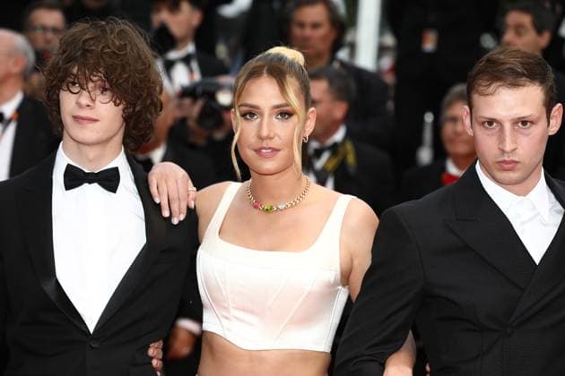 May 17, 2023, Cannes, Cote d Azur, France: ADELE EXARCHOPOULOS attends the screening of Kaibutsu during the 76th Annual Cannes Film Festival at Palais des Festivals on May 17, 2023 in Cannes, France Cannes France - ZUMAc179 20230517_zep_c179_318 Copyright: xMickaelxChavetx