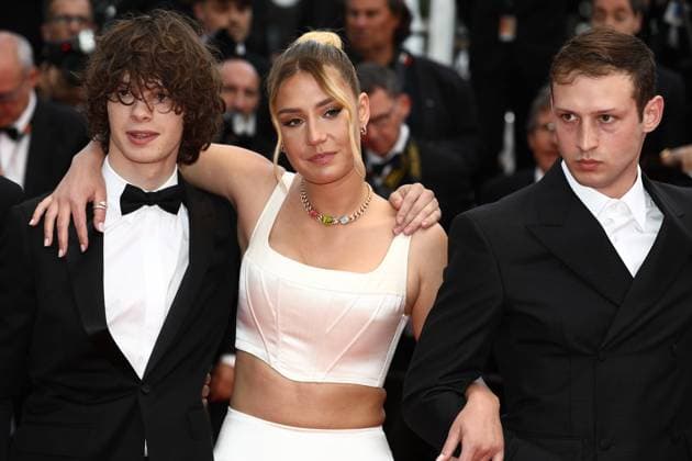 May 17, 2023, Cannes, Cote d Azur, France: ADELE EXARCHOPOULOS attends the screening of Kaibutsu during the 76th Annual Cannes Film Festival at Palais des Festivals on May 17, 2023 in Cannes, France Cannes France - ZUMAc179 20230517_zep_c179_320 Copyright: xMickaelxChavetx