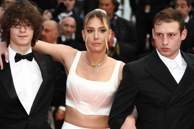May 17, 2023, Cannes, Cote d Azur, France: ADELE EXARCHOPOULOS attends the screening of Kaibutsu during the 76th Annual Cannes Film Festival at Palais des Festivals on May 17, 2023 in Cannes, France Cannes France - ZUMAc179 20230517_zep_c179_321 Copyright: xMickaelxChavetx