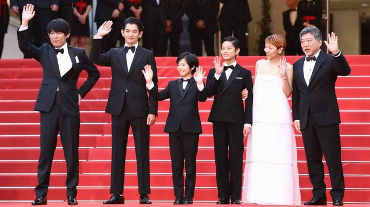 May 17, 2023, Cannes, Cote d Azur, France: Kaibutsu cast and crew including YUJI SAKAMOTO, EITA NAGAYAMA, HINATA HIIRAGI, KUROKAWA SOYA, SAKURA ANDO and Director HIROKAZU KORE-EDA attend the screening of Kaibutsu during the 76th Annual Cannes Film Festival at Palais des Festivals on May 17, 2023 in Cannes, France Cannes France - ZUMAc179 20230517_zep_c179_335 Copyright: xMickaelxChavetx
