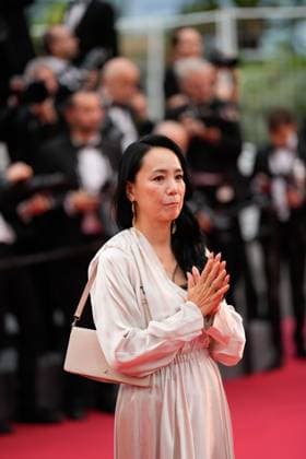The Kaibutsu (Monster) Movie Premiere at the 76th Edition of the Cannes Film Festival Zhang Yan Yan attends the movie premiere and red carpet event for the movie Kaibutsu (Monster), which is in competition for the Palme d Or, during the 76th edition of the Cannes Film Festival on May 17 2023, in Cannes, France Cannes Palace of Festivals and Congresses of Cannes Cannes France Copyright: xAlexandraxFechetex _ADR0135