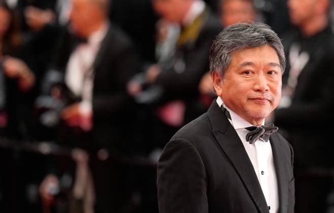 The Kaibutsu (Monster) Movie Premiere at the 76th Edition of the Cannes Film Festival Hirokazu Kore-eda attends the movie premiere and red carpet event for the movie Kaibutsu (Monster), which is in competition for the Palme d Or, during the 76th edition of the Cannes Film Festival on May 17 2023, in Cannes, France Cannes Palace of Festivals and Congresses of Cannes Cannes France Copyright: xAlexandraxFechetex _ADR0214