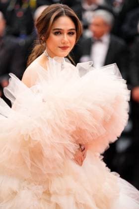 The Kaibutsu (Monster) Movie Premiere at the 76th Edition of the Cannes Film Festival Araya Hargate attends the movie premiere and red carpet event for the movie Kaibutsu (Monster), which is in competition for the Palme d Or, during the 76th edition of the Cannes Film Festival on May 17 2023, in Cannes, France Cannes Palace of Festivals and Congresses of Cannes Cannes France Copyright: xAlexandraxFechetex _ADR8838
