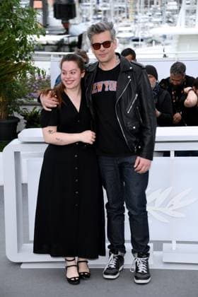 76th Cannes Film Festival 2023, Photocall film Rosalie . Pictured: Benjamin Biolay, Anna Biolay  Copyright: xAlbertoxTerenghi PoolxPhotoxEvenx xPoolxPhotoxEventsx01x IPA_IPA38017324