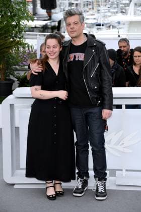 76th Cannes Film Festival 2023, Photocall film Rosalie . Pictured: Benjamin Biolay, Anna Biolay  Copyright: xAlbertoxTerenghi PoolxPhotoxEvenx xPoolxPhotoxEventsx01x IPA_IPA38017327