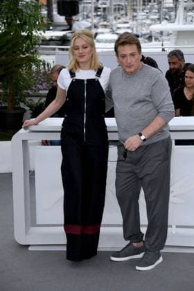 76th Cannes Film Festival 2023, Photocall film Rosalie . Pictured: Nadia Tereszkiewicz, Benoit Magimel  Copyright: xAlbertoxTerenghi PoolxPhotoxEvenx xPoolxPhotoxEventsx01x IPA_IPA38017365