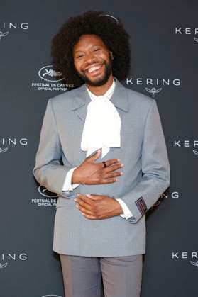 Jeremy O Harris at the Kering Women in Motion Talk at the Festival de Cannes 20223 76 Cannes International Film Festival at the Majestic Hotel Cannes, 18 05 2023. Foto:xD.xBedrosianx xFuturexImage