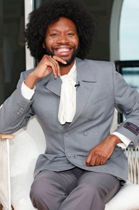 Jeremy O Harris at the Kering Women in Motion Talk at the Festival de Cannes 20223 76 Cannes International Film Festival at the Majestic Hotel Cannes, 18 05 2023. Foto:xD.xBedrosianx xFuturexImage
