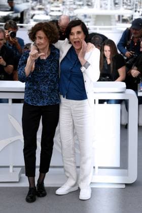76th Cannes Film Festival 2023, Photocall film Le Retour (Homecoming) . Pictured: Catherine Corsini, Elisabeth Perez  Copyright: xAlbertoxTerenghi PoolxPhotoxEvenx xPoolxPhotoxEventsx01x IPA_IPA38017588