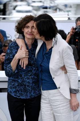 76th Cannes Film Festival 2023, Photocall film Le Retour (Homecoming) . Pictured: Catherine Corsini, Elisabeth Perez  Copyright: xAlbertoxTerenghi PoolxPhotoxEvenx xPoolxPhotoxEventsx01x IPA_IPA38017594