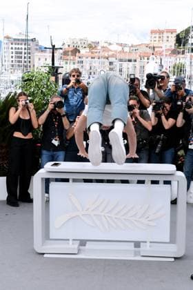76th Cannes Film Festival 2023, Photocall film Le Regne Animal . Pictured: Tom Mercier, Adele Exarchopoulos  Copyright: xAlbertoxTerenghi PoolxPhotoxEvenx xPoolxPhotoxEventsx01x IPA_IPA38017806