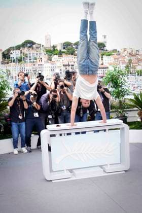 IPP Photo Daniele Cifala™ Cannes 17 05 2023 Le Regne Animal Photocall The 76th Annual Cannes Film Festival in the photo Adele Exarchopoulos , Tom Mercier and Billie Blain Italy Photo Press World Copyright  0