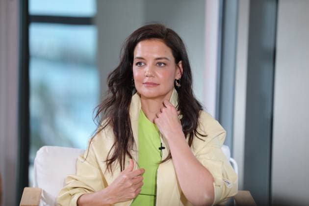 May 18, 2023, Cannes, Cote d Azur, France: KATIE HOLMES attends the Kering Women in Motion Talk during the 76th Annual Cannes Film Festival at Palais des Festivals on May 18, 2023 in Cannes, France Cannes France - ZUMAc179 20230518_zep_c179_016 Copyright: xMickaelxChavetx