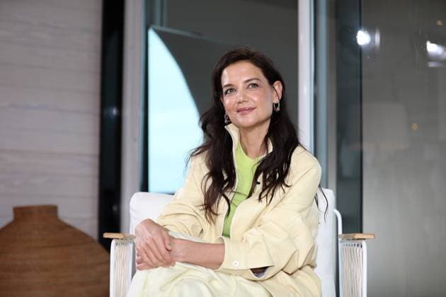 May 18, 2023, Cannes, Cote d Azur, France: KATIE HOLMES attends the Kering Women in Motion Talk during the 76th Annual Cannes Film Festival at Palais des Festivals on May 18, 2023 in Cannes, France Cannes France - ZUMAc179 20230518_zep_c179_026 Copyright: xMickaelxChavetx