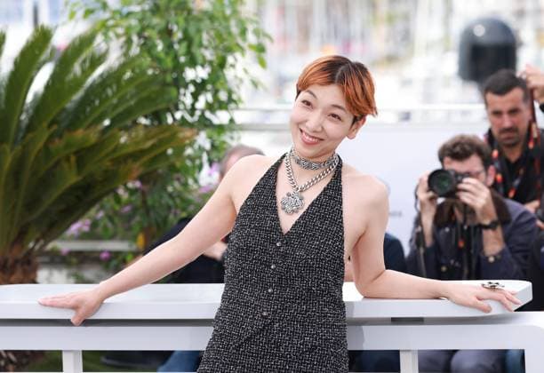 (230518) -- CANNES, May 18, 2023 -- Japanese actress Ando Sakura poses during a photocall for the film Kaibutsu (Monster) which will compete for the Palme d Or during the 76th edition of the Cannes Film Festival in Cannes, southern France, May 18, 2023. ) FRANCE-CANNES-FILM FESTIVAL-KAIBUTSU GaoxJing 