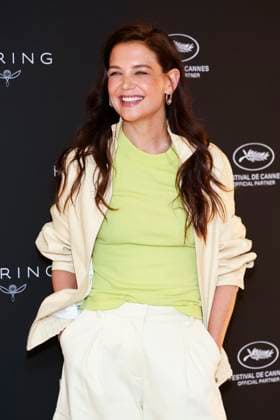 May 18, 2023: Katie Holmes poses at the Kering Women In Motion Talk during the 76th Cannes Film Festival at Hotel Majestic in Cannes, France, on 18 May 2023. Photo: - ZUMAm179 20230518_zep_m179_009 Copyright: xAlecxMichaelx