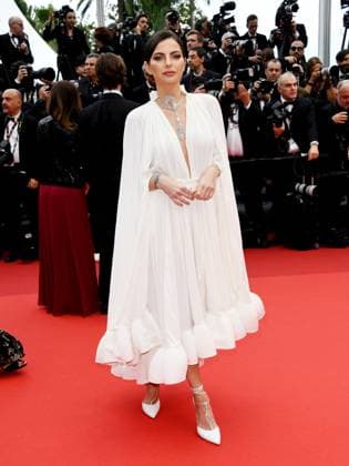 76th Cannes Film Festival 2023, evening 3 - Red Carpet Indiana Jones and The Dial of Destiny Pictured: Kelly Piquet  Copyright: xSimonexComix xipa-agency.netx xPoolxPhotoxEventsx01x IPA_IPA38028041