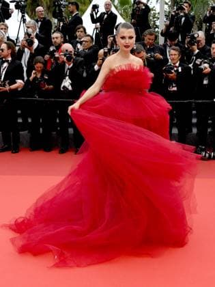 76th Cannes Film Festival 2023, evening 3 - Red Carpet Indiana Jones and The Dial of Destiny In the photo Victoria Bonya  Copyright: xSimonexComix xipa-agency.netx xPoolxPhotoxEventsx01x IPA_IPA38028700