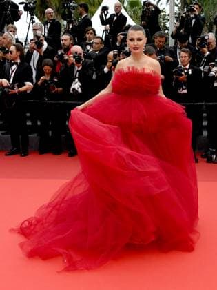 76th Cannes Film Festival 2023, evening 3 - Red Carpet Indiana Jones and The Dial of Destiny In the photo Victoria Bonya  Copyright: xSimonexComix xipa-agency.netx xPoolxPhotoxEventsx01x IPA_IPA38028704