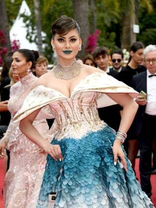 76th Cannes Film Festival 2023, evening 3 - Red Carpet Indiana Jones and The Dial of Destiny In the photo Urvashi Rautela  Copyright: xSimonexComix xipa-agency.netx xPoolxPhotoxEventsx01x IPA_IPA38028741