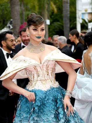 76th Cannes Film Festival 2023, evening 3 - Red Carpet Indiana Jones and The Dial of Destiny In the photo Urvashi Rautela  Copyright: xSimonexComix xipa-agency.netx xPoolxPhotoxEventsx01x IPA_IPA38028747