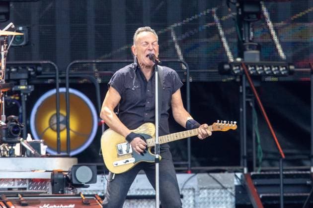 Bilder des Jahres 2023, Entertainment 05 Mai Entertainment Themen der Woche KW20 Entertainment Highlight Bilder des Tages May 18, 2023, FERRARA, ITALY: US musician Bruce Springsteen performs on stage during his concert in Ferrara, Italy, 18 May 2023. ANSA FILIPPO RUBIN FERRARA ITALY - ZUMAa110 20230518_zaf_a110_052 Copyright: xFilippoxRubinx
