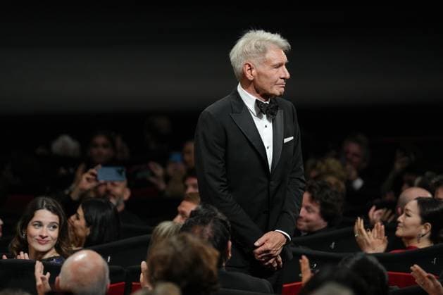 76e Festival International du Film de Cannes. Harrisson Ford recoit une Palme d Or. 76th International Cannes Film Festival. Harrisson Ford recieves Life achievment award 292106 2022-05-18 Cannes France Ford, Harrison  Copyright: xSergexArnalx xStarfacex STAR_292106_005