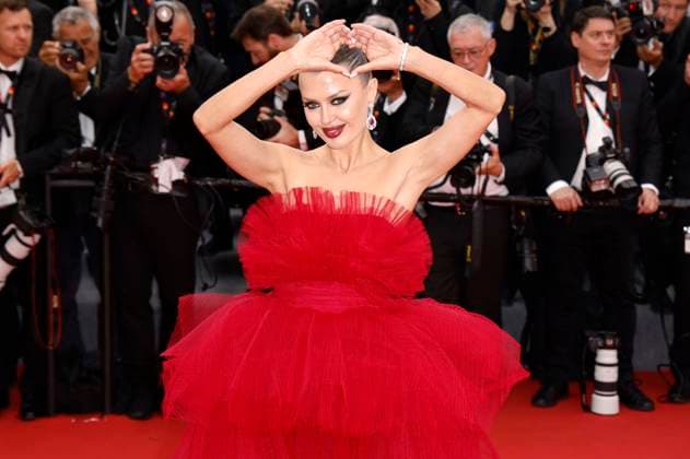 Victoria Bonya at the premiere of the feature film Indiana Jones and the Dial of Destiny Indiana Jones and the Wheel of Destiny at the Festival de Cannes 2023 76 Cannes International Film Festival at the Palais des Festivals Cannes, 18 05 2023. Foto:xS.xGabschx xFuturexImage