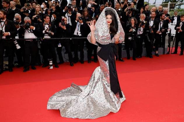 Aishwarya Rai at the premiere of the feature film Indiana Jones and the Dial of Destiny Indiana Jones and the Wheel of Destiny at the Festival de Cannes 2023 76 Cannes International Film Festival at the Palais des Festivals Cannes, 18 05 2023. Foto:xS.xGabschx xFuturexImage