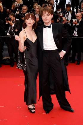 Natalia Dyer with brother Charlie Heaton at the premiere of the motion picture Indiana Jones and the Dial of Destiny Indiana Jones and the Wheel of Destiny at the Festival de Cannes 2023 76 Cannes International Film Festival at the Palais des Festivals Cannes, 18 05 2023. Foto:xS.xGabschx xFuturexImage