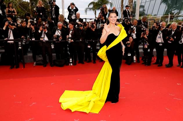 Adriana Lima at the premiere of the feature film Indiana Jones and the Dial of Destiny Indiana Jones and the Wheel of Destiny at the Festival de Cannes 2023 76 Cannes International Film Festival at the Palais des Festivals Cannes, 18 05 2023. Foto:xS.xGabschx xFuturexImage