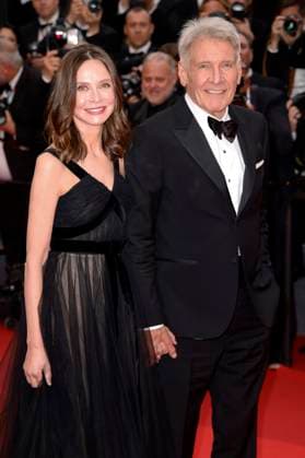Calista Flockhart with husband Harrison Ford at the premiere of the motion picture Indiana Jones and the Dial of Destiny Indiana Jones and the Wheel of Destiny at the Festival de Cannes 2023 76 Cannes International Film Festival at the Palais des Festivals Cannes, 18 05 2023. Foto:xS.xGabschx xFuturexImage