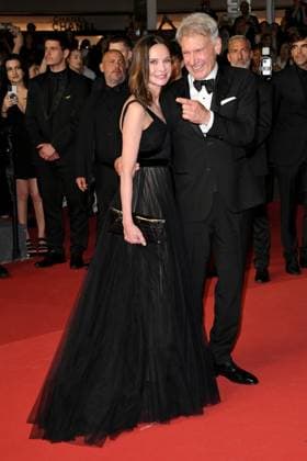 76th Cannes Film Festival 2023, Red carpet film Black Flies. Pictured: Calista Flockhart, Harrison Ford  Copyright: xAlbertoxTerenghi PoolxPhotoxEvenx xPoolxPhotoxEventsx01x IPA_IPA38034635