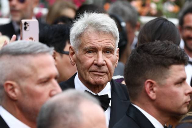 May 18, 2023, Cannes, Cote d Azur, France: HARRISON FORD attends the screening of Indiana Jones and the Dial of Destiny during the 76th Annual Cannes Film Festival at Palais des Festivals on May 17, 2023 in Cannes, France Cannes France - ZUMAc179 20230518_zep_c179_282 Copyright: xMickaelxChavetx