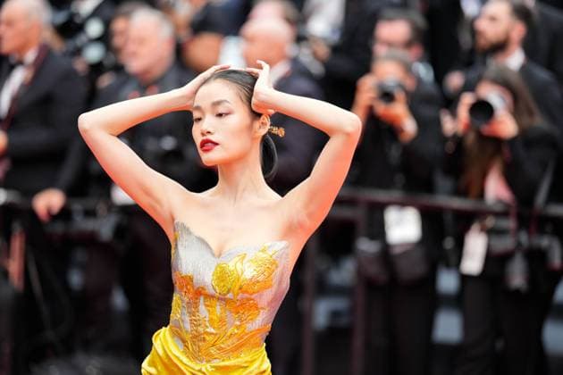 The Indiana Jones and the Dial of Destiny Red Carpet Premiere at the 76th Edition of the Cannes Film Festival Yang Huaju attends the movie screening and red carpet event of Indiana Jones and the Dial of Destiny , during the 76th edition of the Cannes Film Festival on May 18 2023, in Cannes, France Cannes Palace of Festivals and Congress Cannes France Copyright: xAlexandraxFechetex _ADR1714