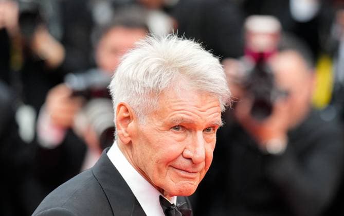 The Indiana Jones and the Dial of Destiny Red Carpet Premiere at the 76th Edition of the Cannes Film Festival Harrison Ford attends the movie screening and red carpet event of Indiana Jones and the Dial of Destiny , during the 76th edition of the Cannes Film Festival on May 18 2023, in Cannes, France Cannes Palace of Festivals and Congress Cannes France Copyright: xAlexandraxFechetex _ADR2619