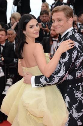 May 18, 2023, CANNES, France: CANNES, FRANCE - MAY 18: Ruby O. Fee and Matthias Schweighöfer attend the Indiana Jones And The Dial Of Destiny red carpet during the 76th annual Cannes film festival at Palais des Festivals on May 18, 2023 in Cannes, France. CANNES France - ZUMAi09_ 20230518_zaf_i09_005 Copyright: xFrederickxInjimbertx