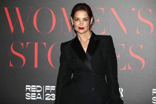 Entertainment Bilder des Tages May 18, 2023, Cannes, Cote d Azur, France: KATIE HOLMES attends the Women s Stories Gala by Vanity Fair and Red Sea International Film Festival during the 76th Annual Cannes Film Festival at Palais des Festivals. Cannes France - ZUMAc179 20230518_zep_c179_186 Copyright: xMickaelxChavetx