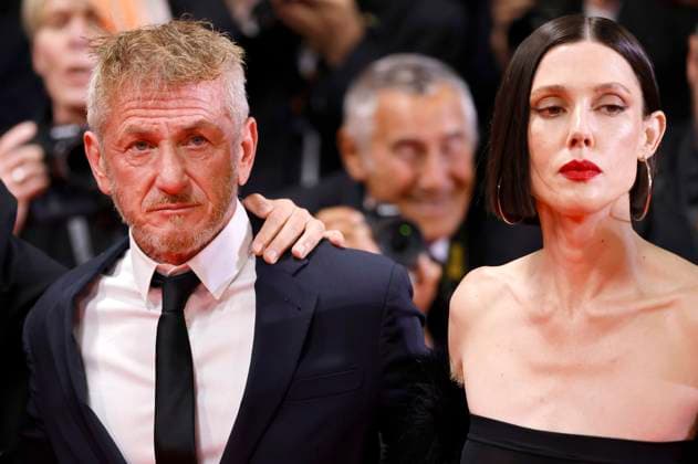 Sean Penn and Raquel Nave at the premiere of the feature film Black Flies at the Festival de Cannes 2023 76 Cannes International Film Festival at the Palais des Festivals Cannes, 18 05 2023. Foto:xS.xGabschx xFuturexImage