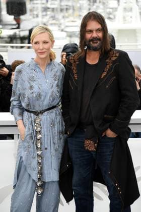 76th Cannes Film Festival 2023, Photocall film The New Boy. Pictured: Cate Blanchett, Warwick Thornton  Copyright: xAlbertoxTerenghi PoolxPhotoxEvenx xPoolxPhotoxEventsx01x IPA_IPA38045491