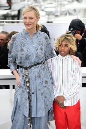 76th Cannes Film Festival 2023, Photocall film The New Boy. Pictured: Cate Blanchett, Aswan Reid  Copyright: xAlbertoxTerenghi PoolxPhotoxEvenx xPoolxPhotoxEventsx01x IPA_IPA38045509